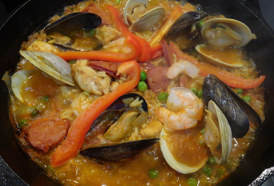 Seafood Paella